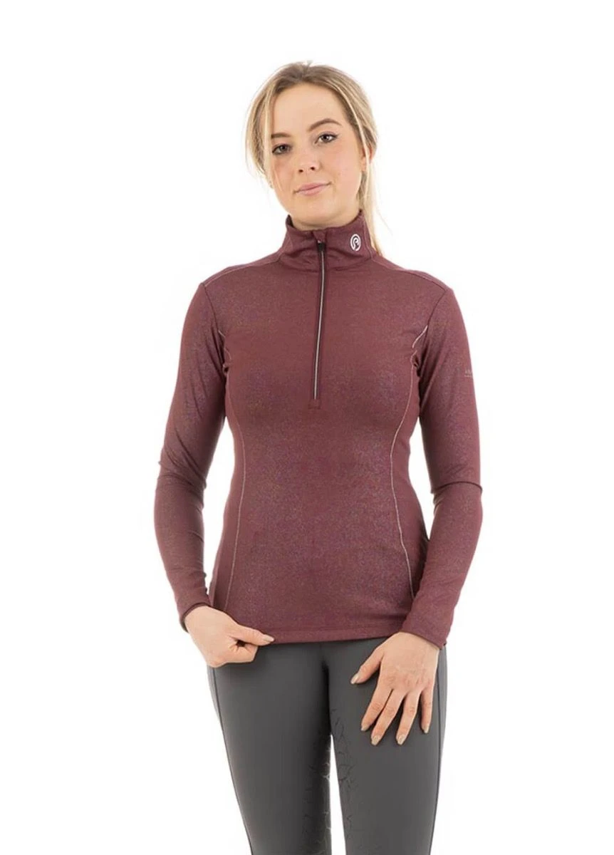 Anky Half Zip Pullover - Tawny Port