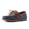 Ariat Womens Antigua Boat Shoe - Navy/Chocolate -Equestrian Supplies Shop ariat antigua navy choc 1rdy