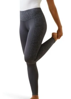 Ariat EOS Lumina Full Seat Tights - Ebony