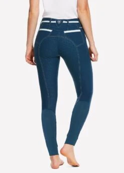Ariat Womens Heritage Elite Grip Full Seat Breeches - Petroleum