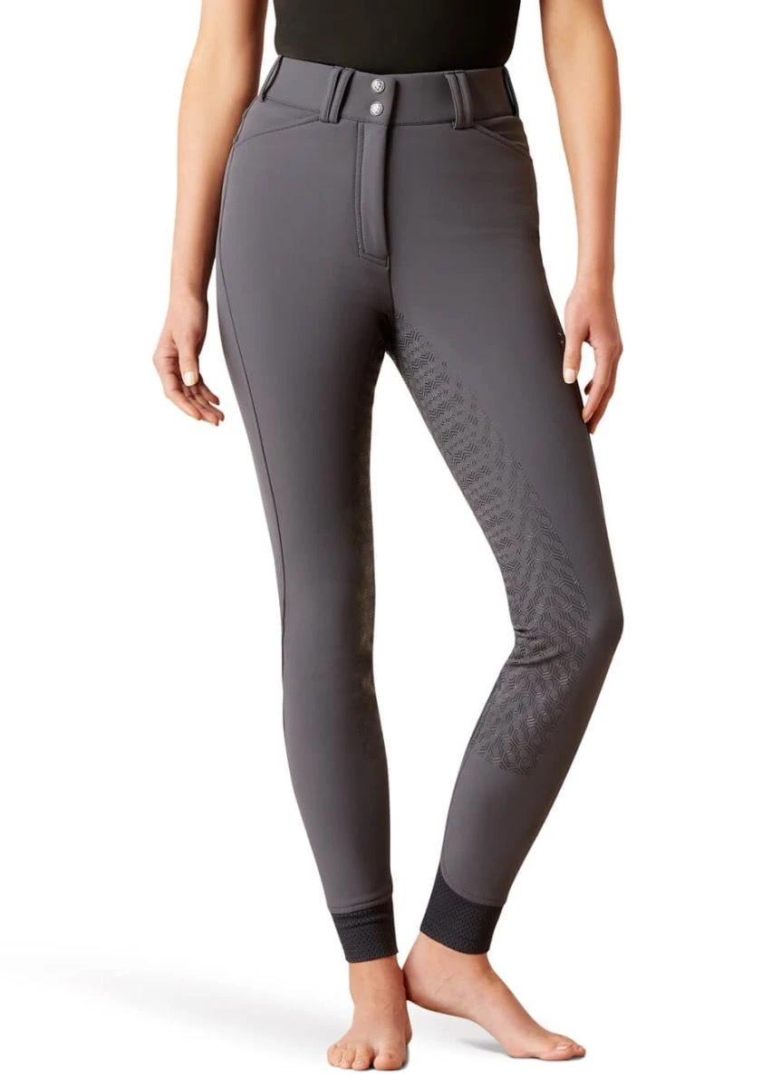 Ariat Tri Factor Frost Insulated Full Seat Breech - Ebony