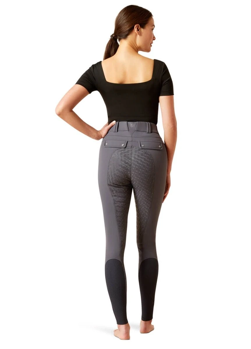 Ariat Tri Factor Frost Insulated Full Seat Breech - Ebony - Image 2