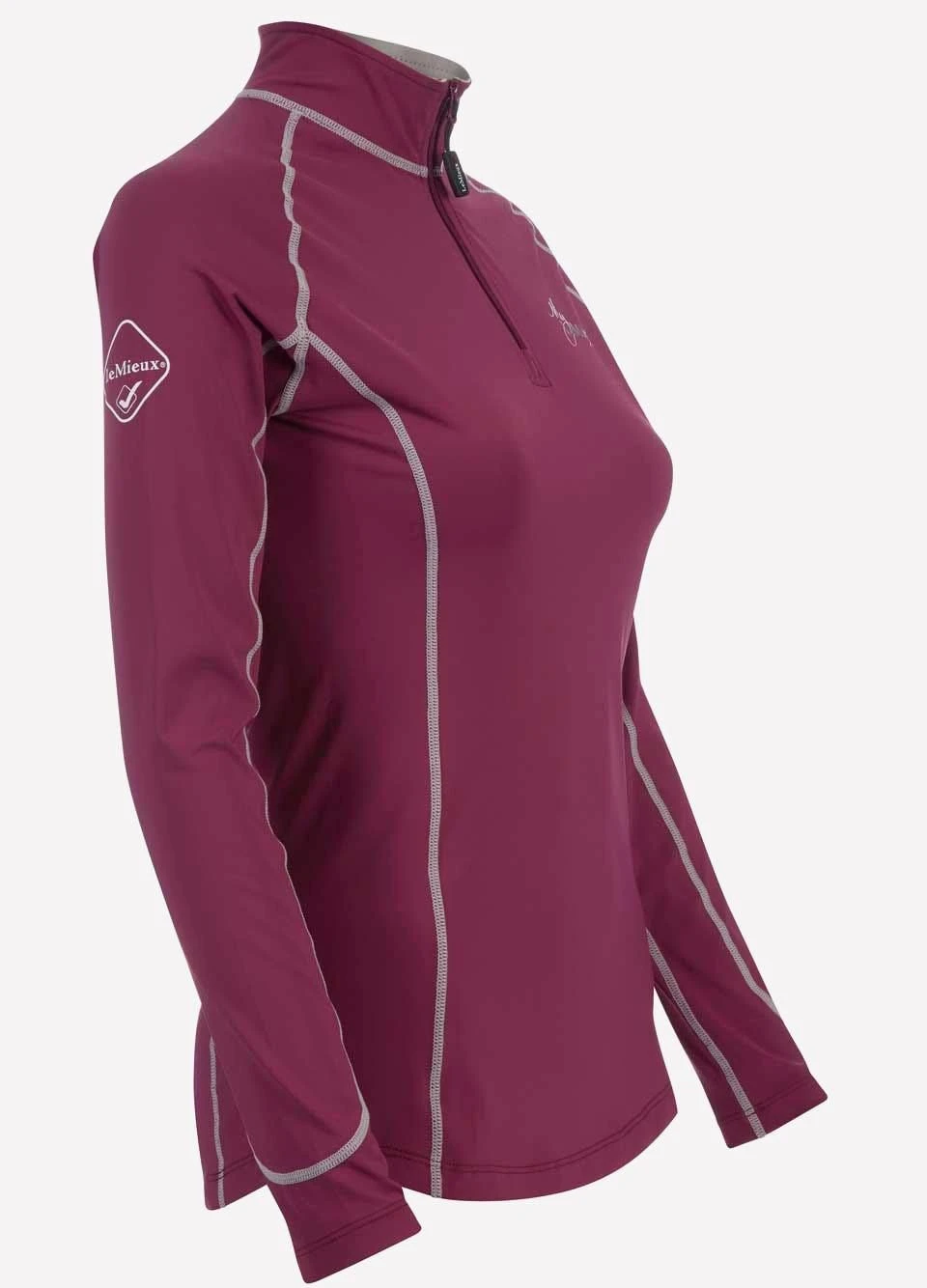 LeMieux Base Layer - Plum - Image 4