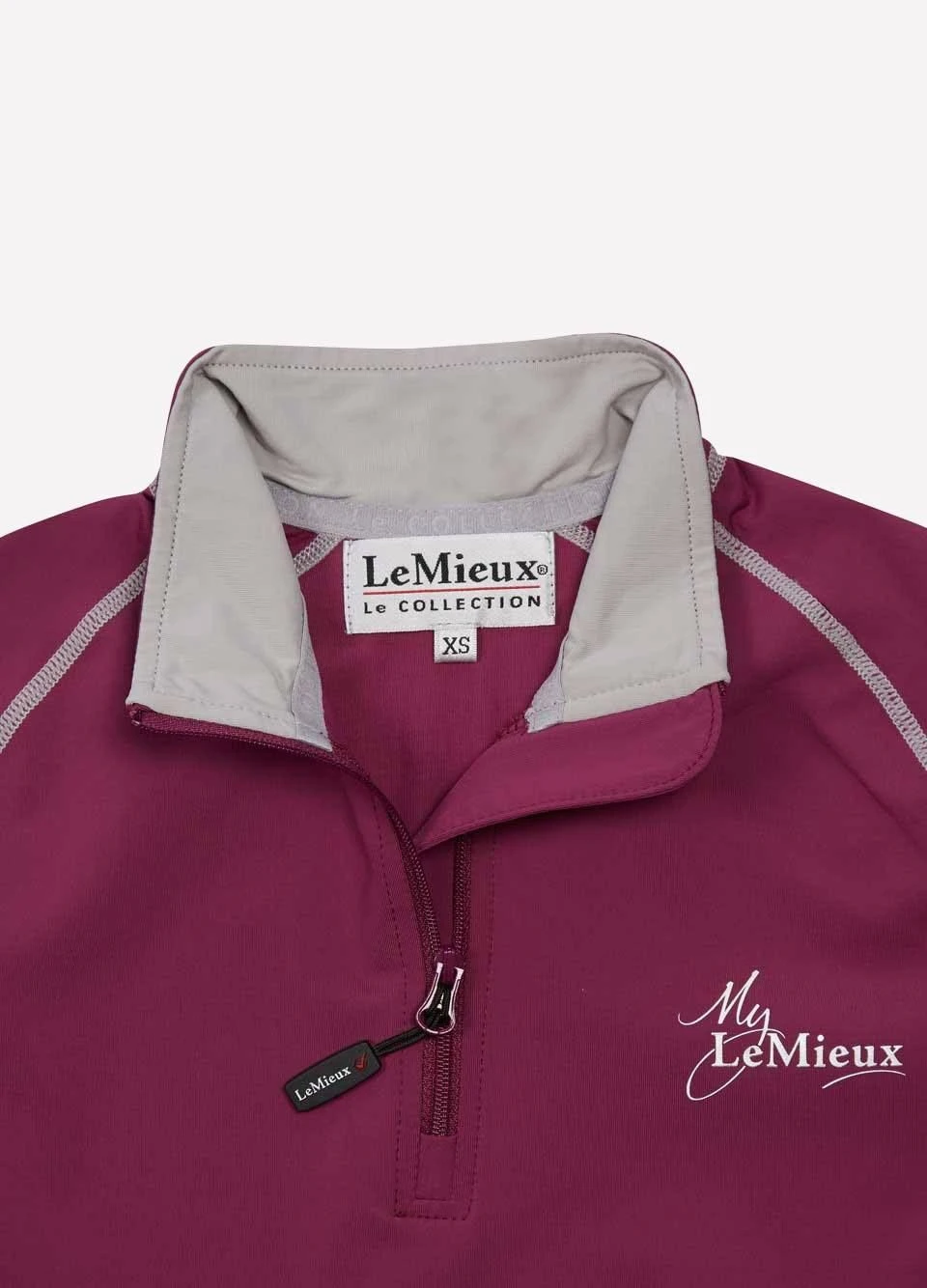 LeMieux Base Layer - Plum - Image 2
