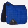 LeMieux ProSport Suede Dressage Square - Benetton Blue -Equestrian Supplies Shop benettonblue