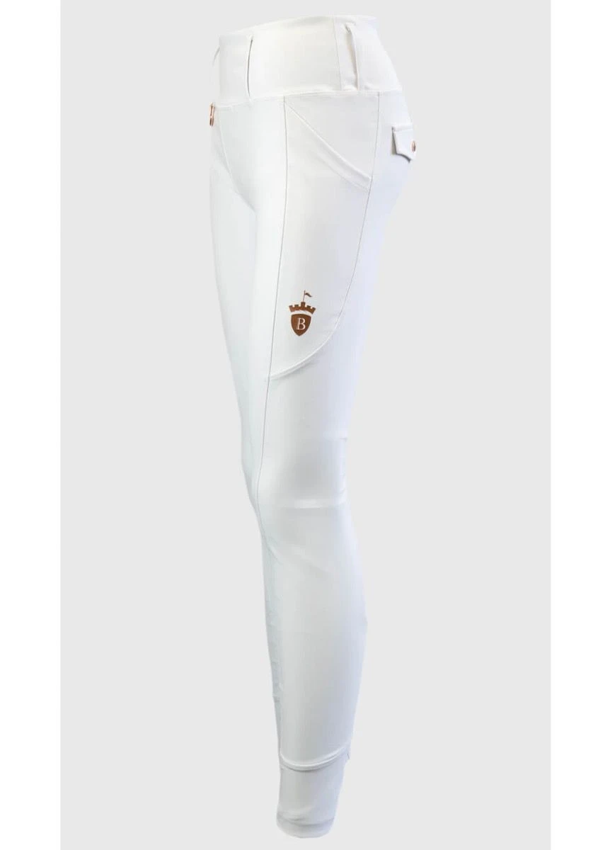 Blackfort Equestrian Breggings - White