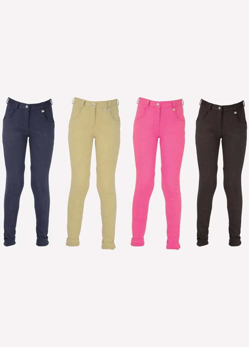 Burton Junior HyPERFORMANCE Jodhpurs - Navy - Image 4