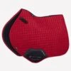 LeMieux Suede CC Square - Chilli Red -Equestrian Supplies Shop chilliredcc