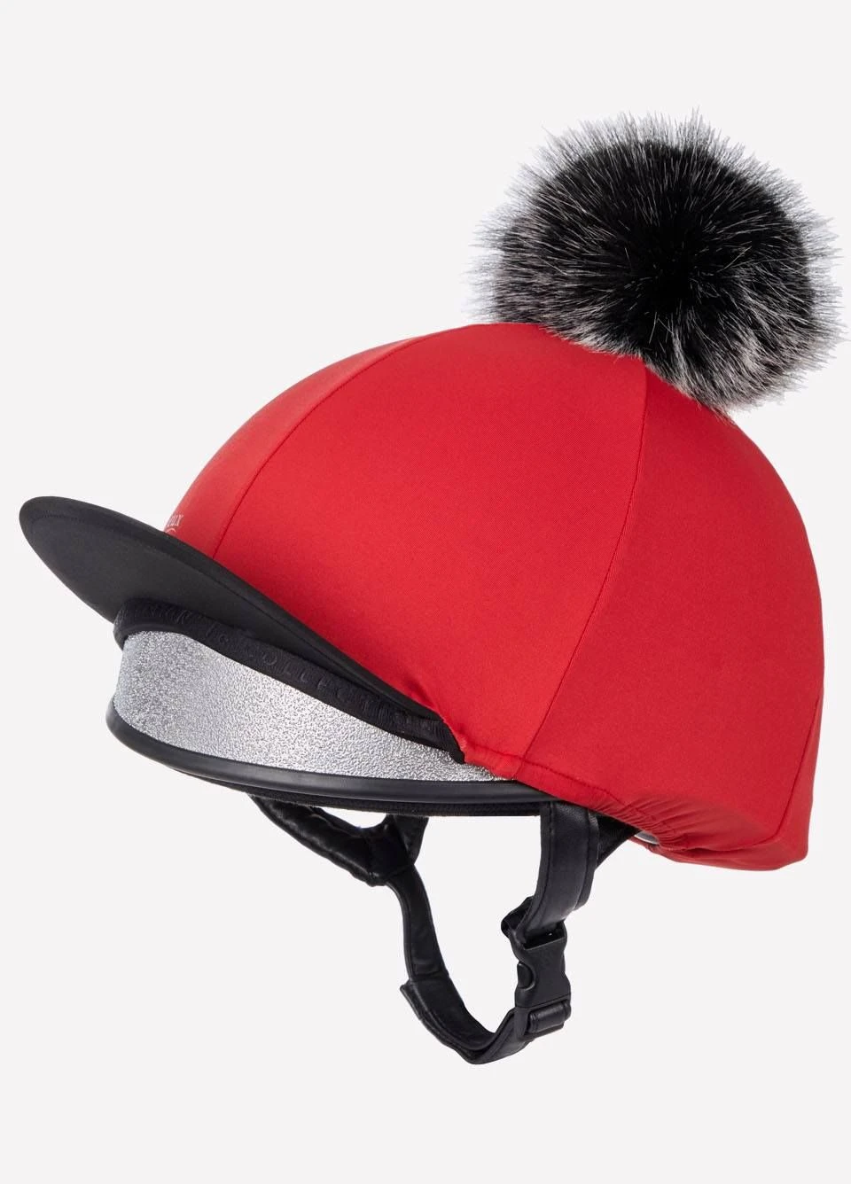 LeMieux Hat Silk - Chilli Red - Image 3
