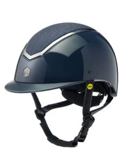 Charles Owen EQx Kylo MIPS Glossy & Sparkly Hat - Navy