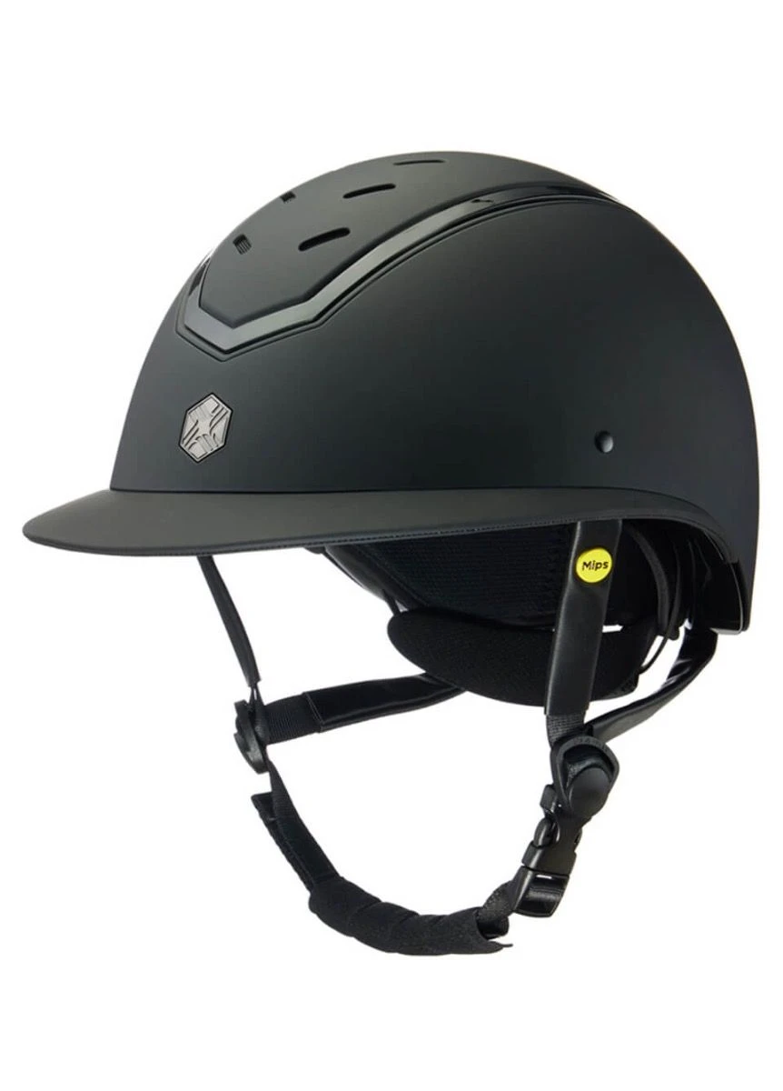 Charles Owen EQx Kylo MIPS Wide Peak Matte Hat - Black