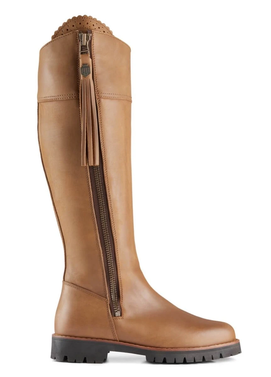 Fairfax & Favor Explorer Waterproof Leather Boot - Oak - Image 2