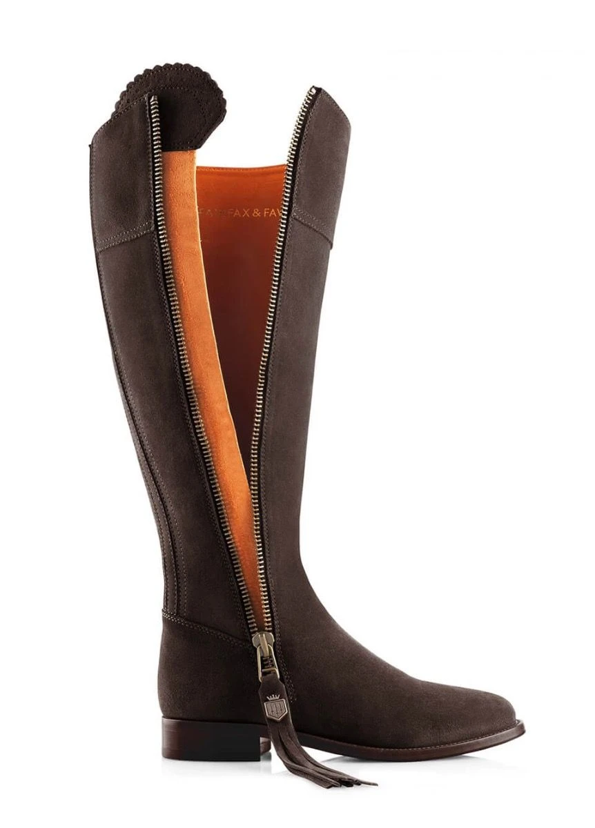 Fairfax & Favor Flat Regina Sporting Fit - Chocolate - Image 3