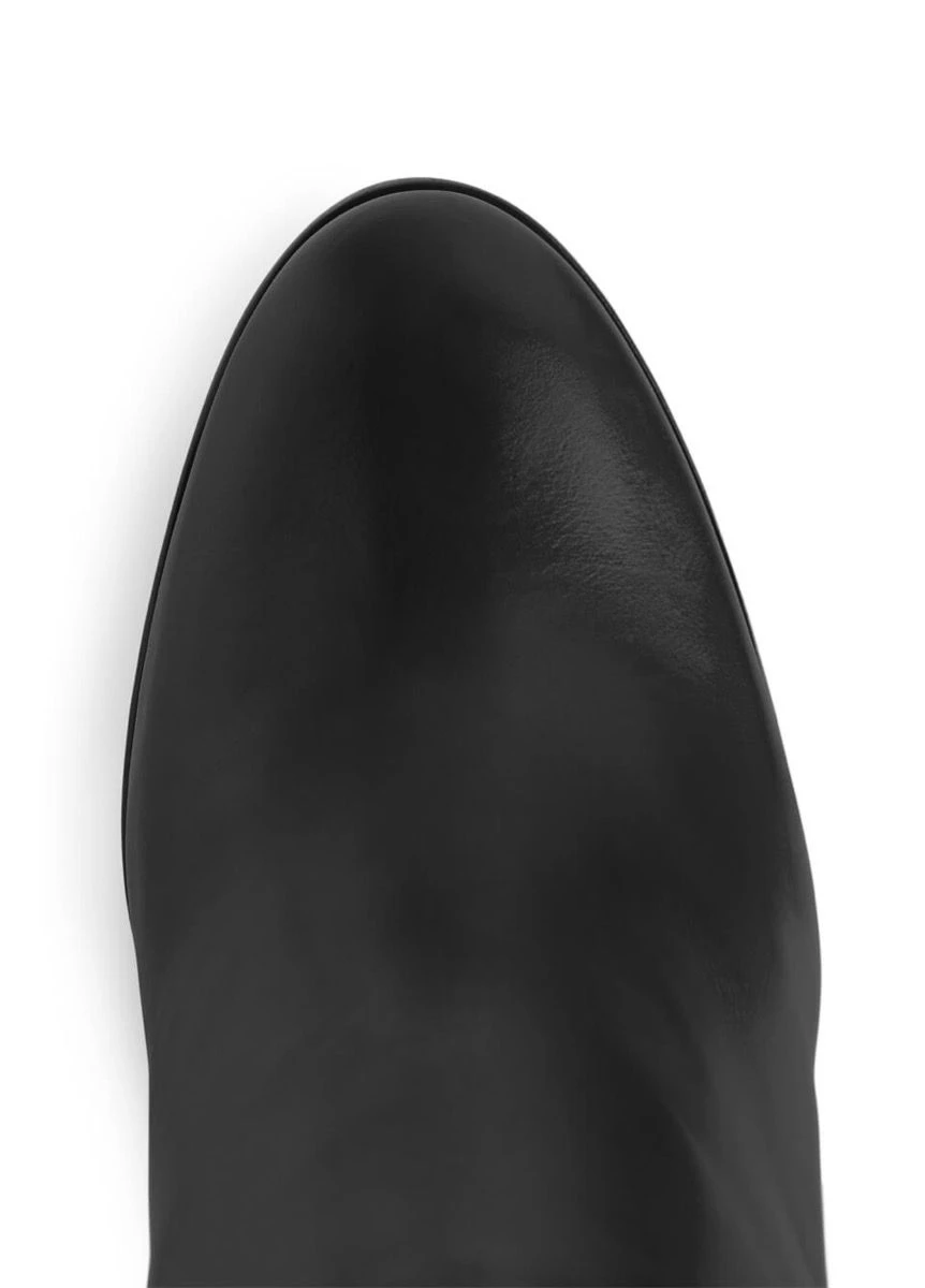 Fairfax & Favor High Heeled Regina Leather Boot - Black - Image 5