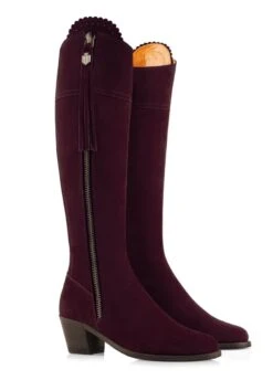 Fairfax & Favor Heeled Regina - Plum