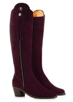 Fairfax & Favor Heeled Regina Sporting Fit - Plum