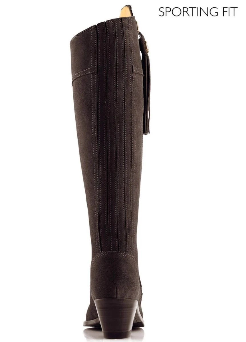 Fairfax& Favor Heeled Regina Sporting Fit - Chocolate - Image 4