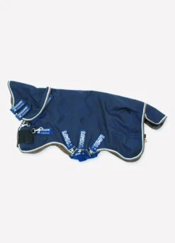 Rambo Duo Turnout Rug - Navy