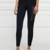Holland Cooper Burghley Thermal Riding Leggings - Black -Equestrian Supplies Shop hc burghley tights black 1rdy 2