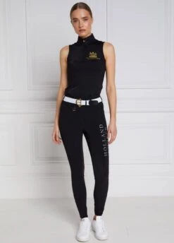 Holland Cooper Ascot Breeches - Black Reflective
