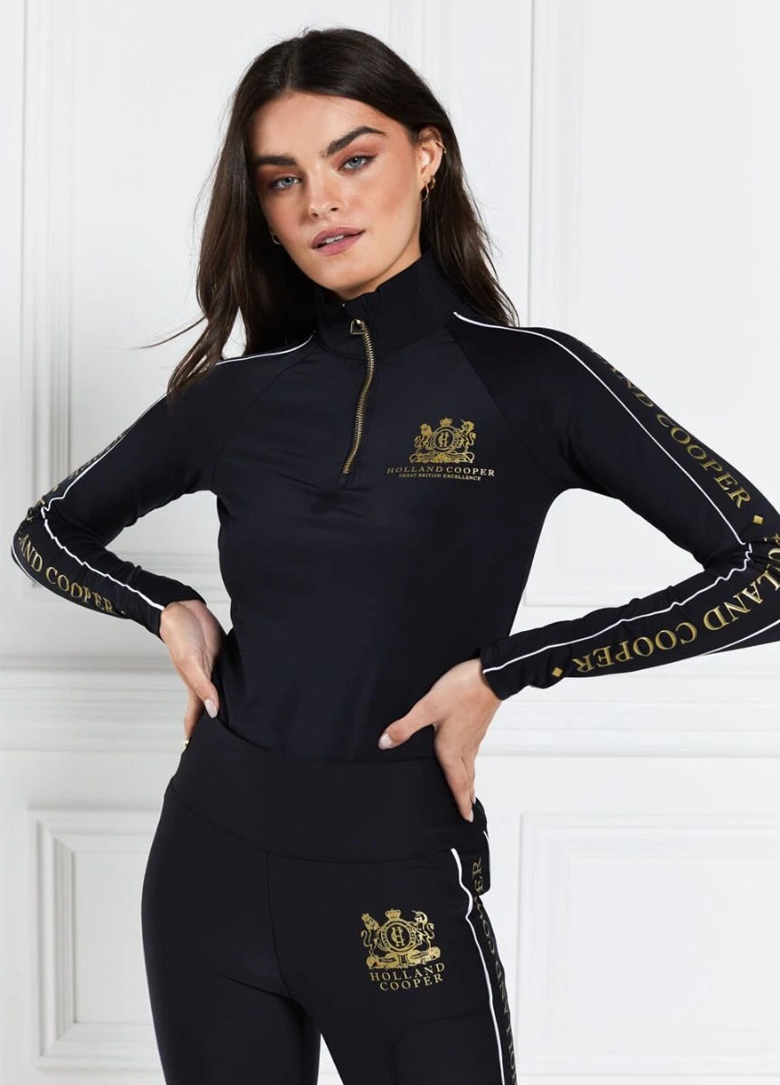 Holland Cooper GBE Base Layer - Black - Image 2