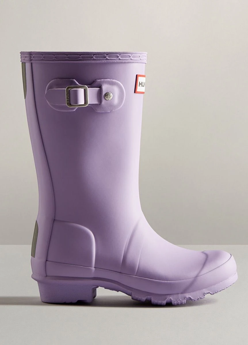 Childs Hunter Wellingtons - Lavender Mist - Image 2