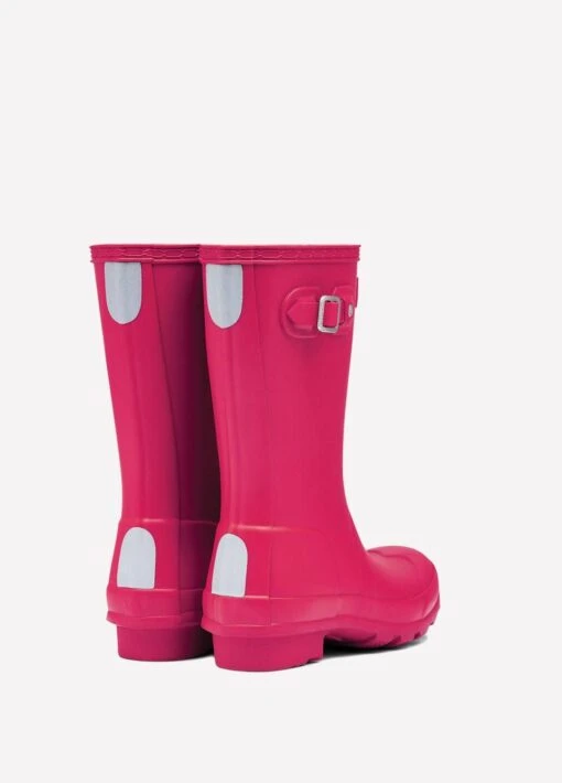 Childs Hunter Wellingtons - Bright Pink - Image 3