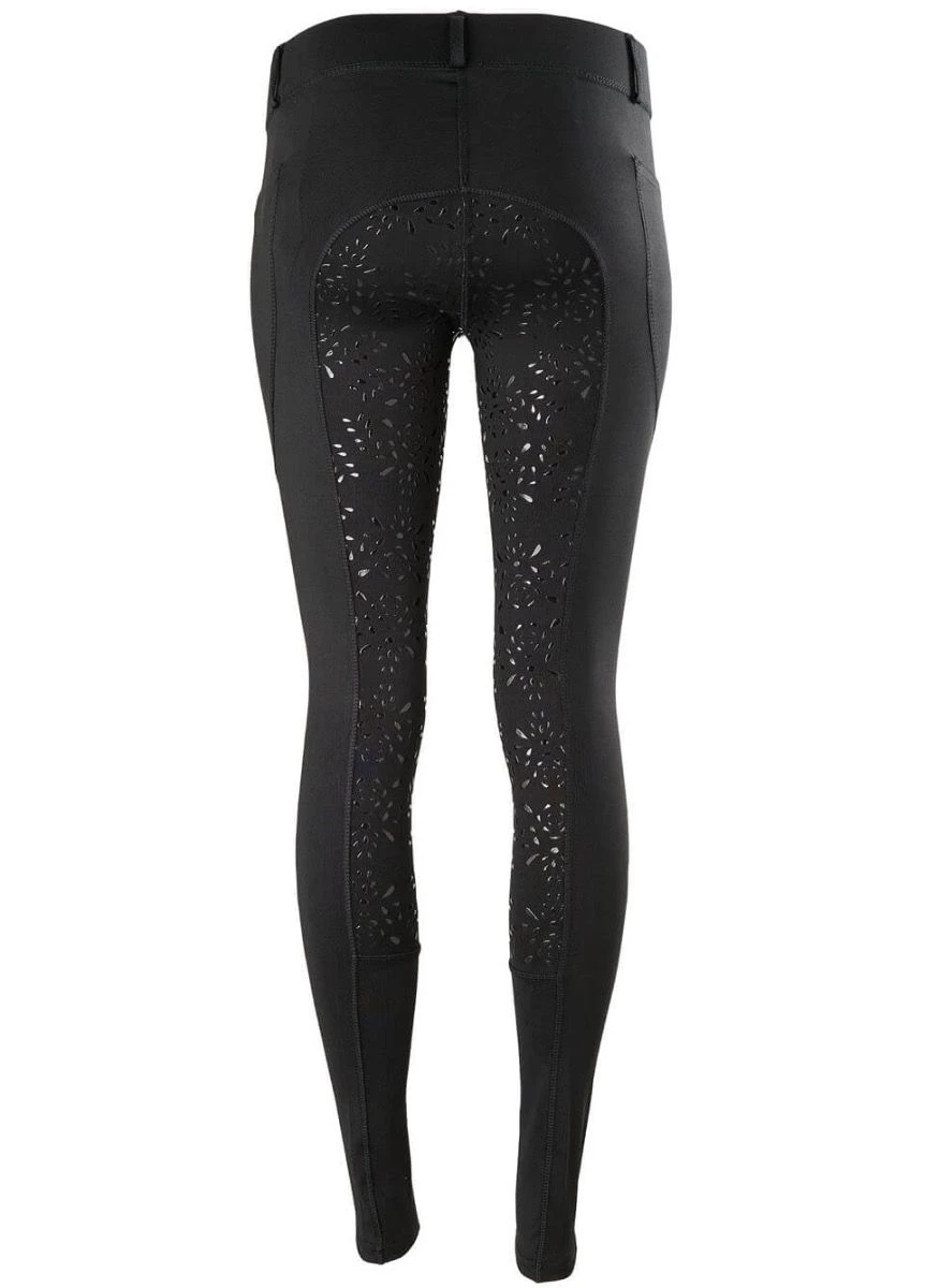 Legacy Ladies Winter Riding Tights - Black - Image 4
