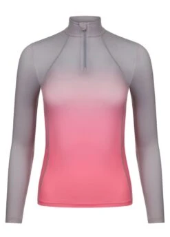 LeMieux Spectrum Base Layer - Grey/Watermelon