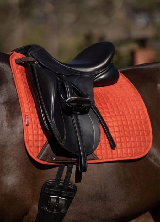 LeMieux Suede Dressage Square - Sienna - Image 2