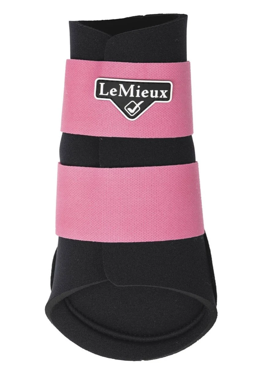 LeMieux Grafter Brushing Boots - Watermelon - Image 2