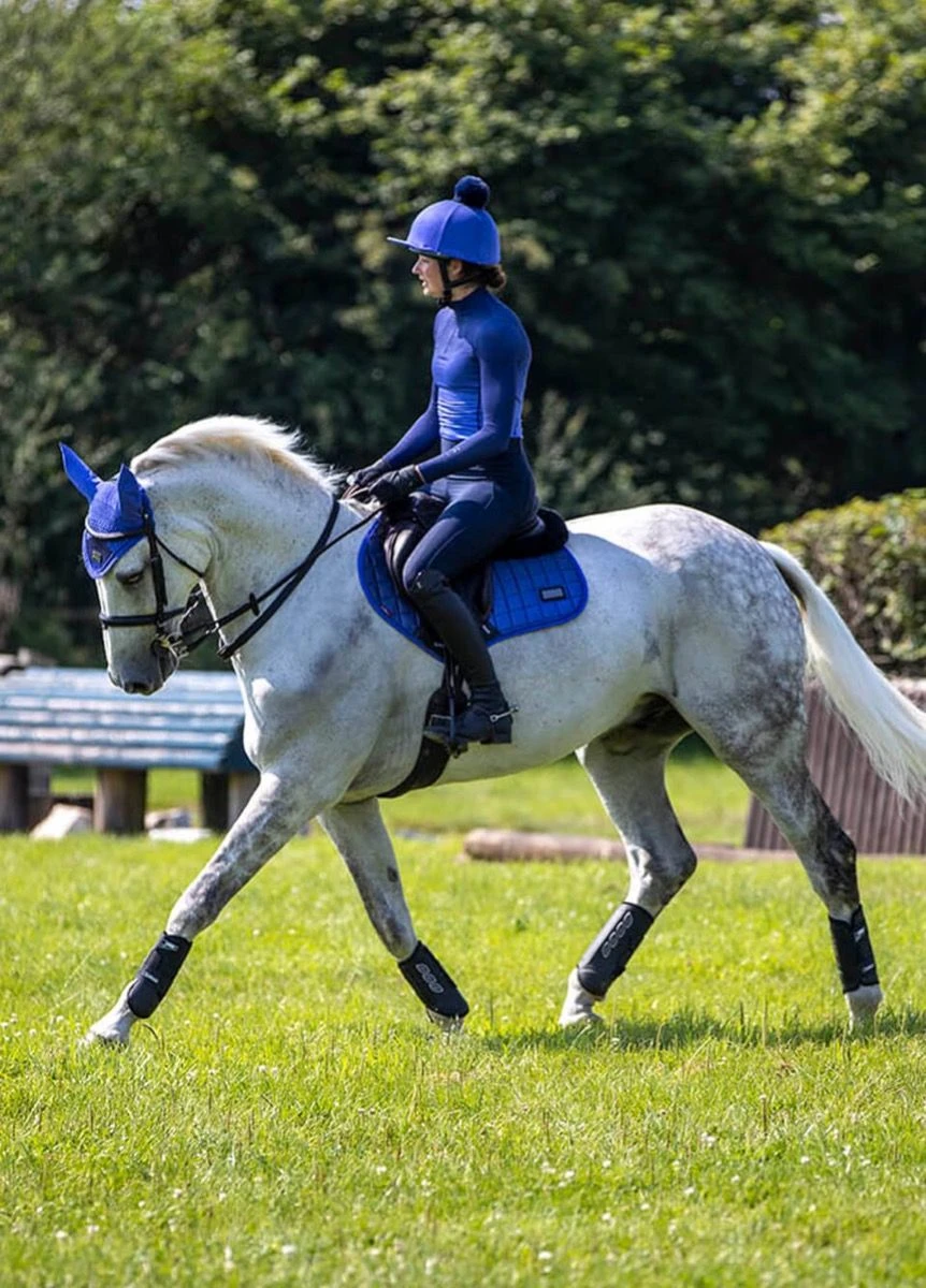 LeMieux Spectrum CC Pad - Navy/Bluebell - Image 2