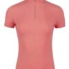 LeMieux Short Sleeve Base Layer - Papaya -Equestrian Supplies Shop lemieux ss baselayer papaya 1rdy
