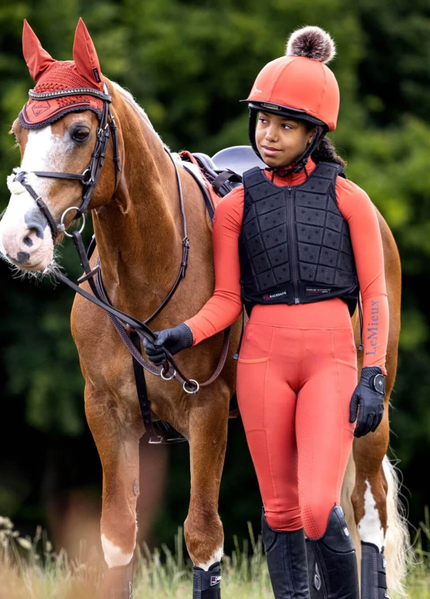 LeMieux Young Rider Pull On Breech - Sienna - Image 3