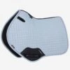 LeMieux Suede CC Square - Mist -Equestrian Supplies Shop lm cc mist 1rdy 1