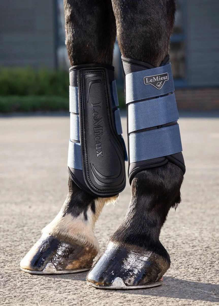 LeMieux Grafter Brushing Boots - Atlantic - Image 2