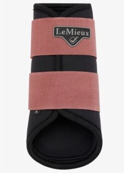 LeMieux Grafter Brushing Boots - Orchid -Equestrian Supplies Shop lm grafter orchid 3rdy