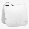 LeMieux Self-Cool Dressage Square - Arctic White -Equestrian Supplies Shop lm selfcool dress white 1rdy