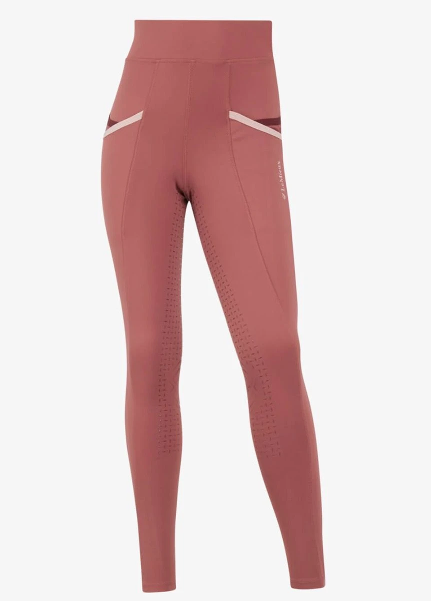 LeMieux Young Rider Pull On Breech - Orchid - Image 3