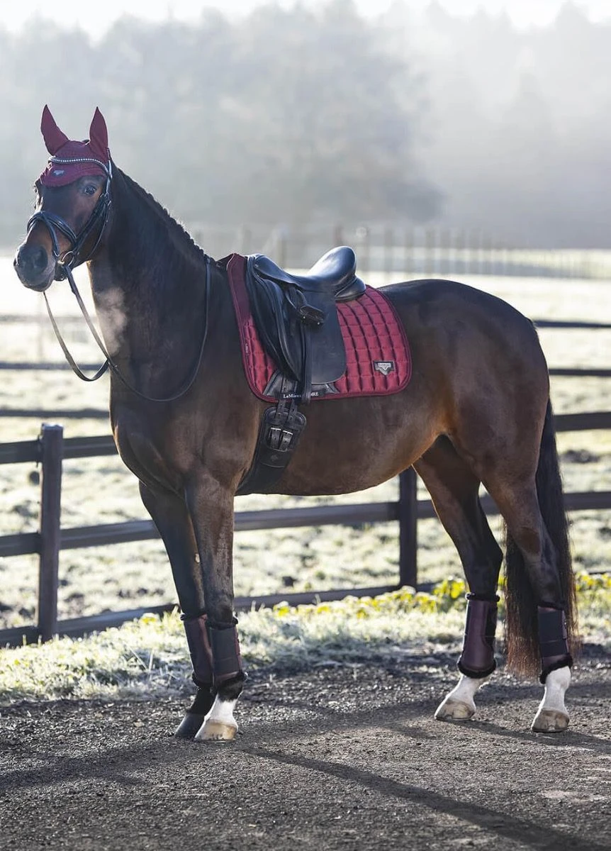 LeMieux Loire Classic Dressage Square - Rioja - Image 3