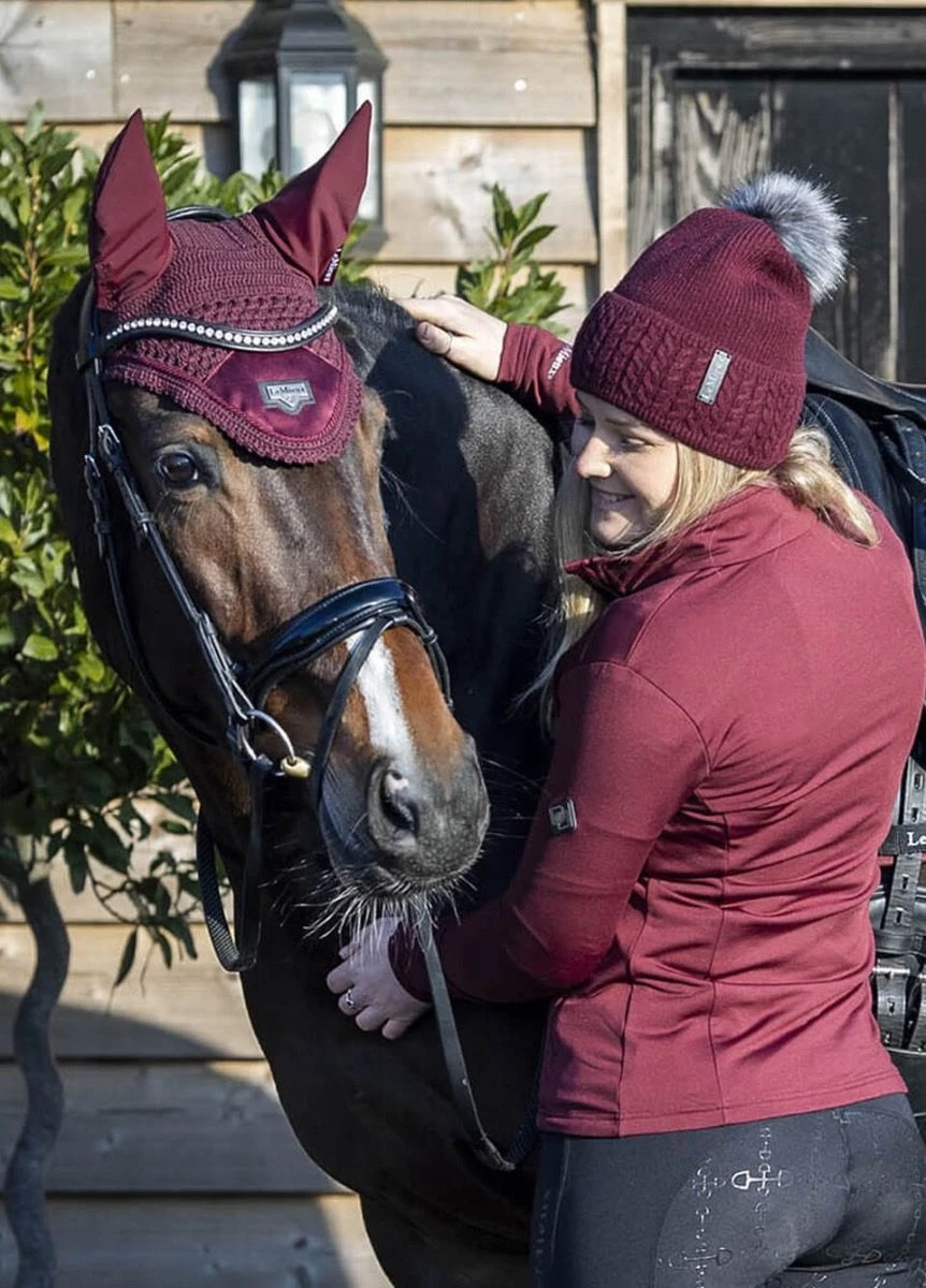 LeMieux Loire Fly Hood - Rioja - Image 2