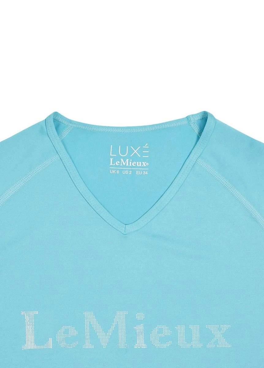 LeMieux Luxe T-Shirt - Azure - Image 5