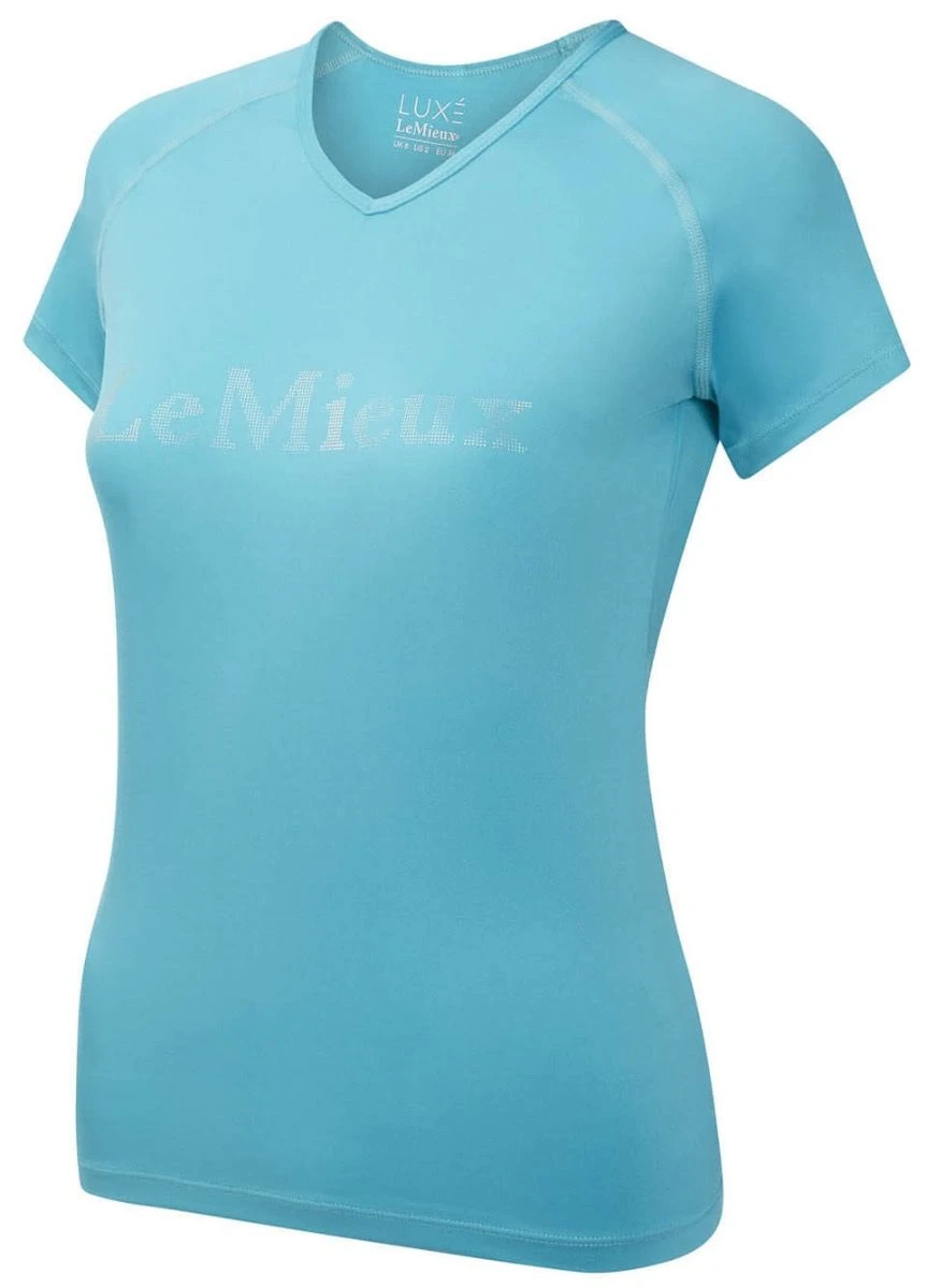 LeMieux Luxe T-Shirt - Azure - Image 3