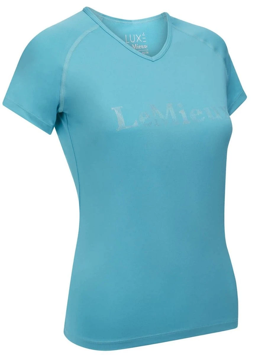 LeMieux Luxe T-Shirt - Azure - Image 2