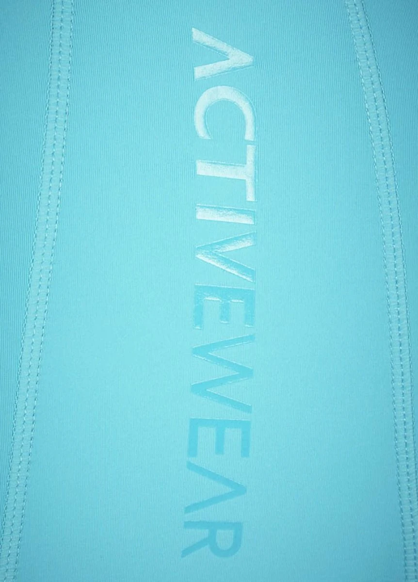 LeMieux ActiveWear Short Sleeve Base Layer - Azure - Image 5