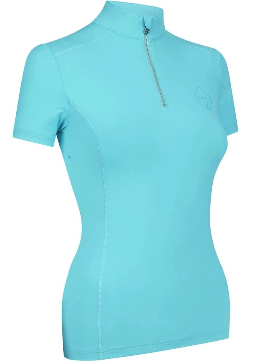 LeMieux ActiveWear Short Sleeve Base Layer - Azure