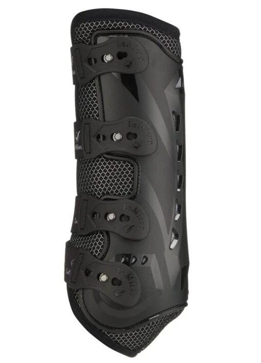 LeMieux Ultra Mesh Snug Boot (Pair) - Black - Image 3