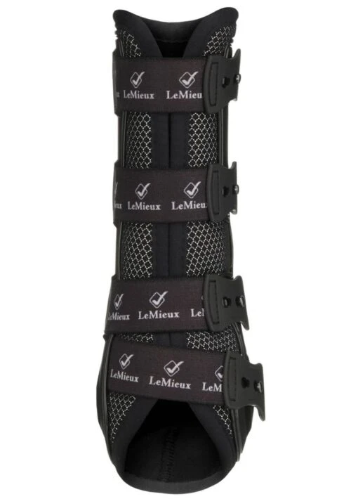 LeMieux Ultra Mesh Snug Boot (Pair) - Black - Image 4