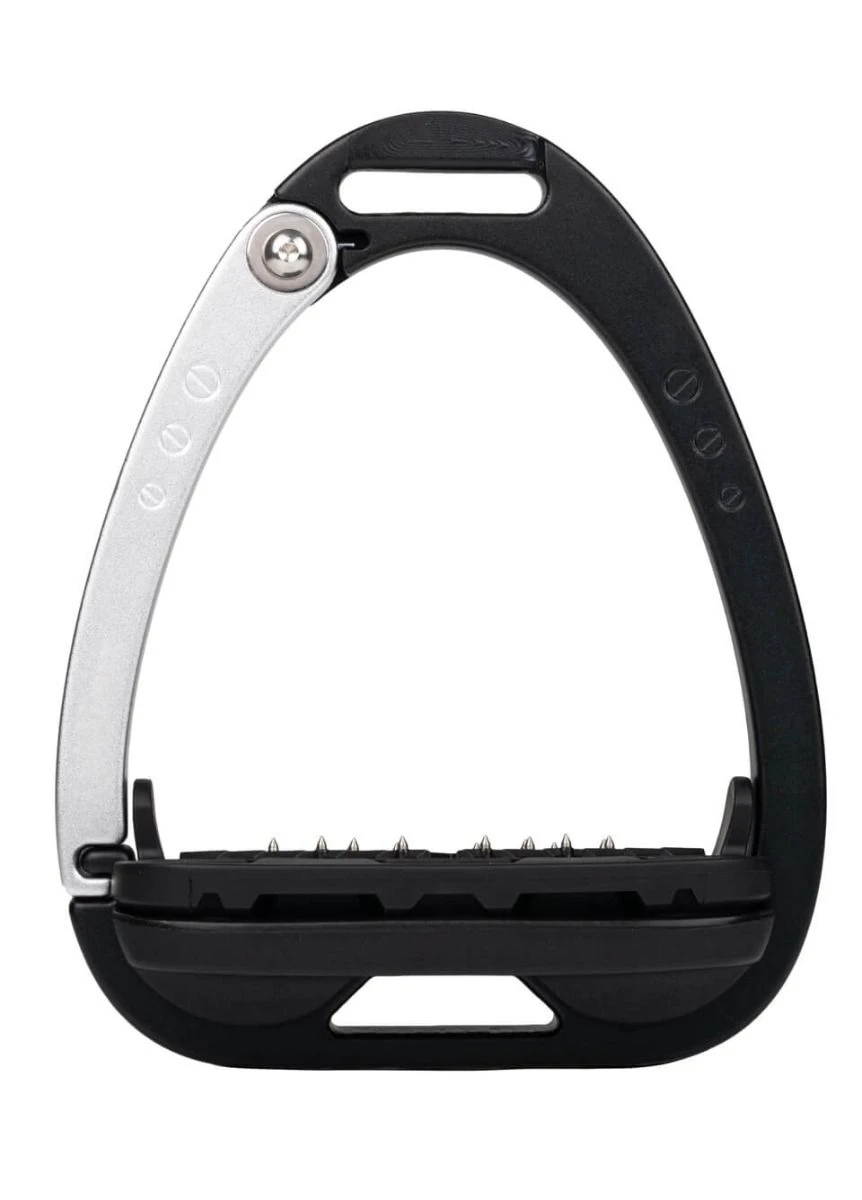 LeMieux Vector Balance Stirrups - Black/Aluminium - Image 2