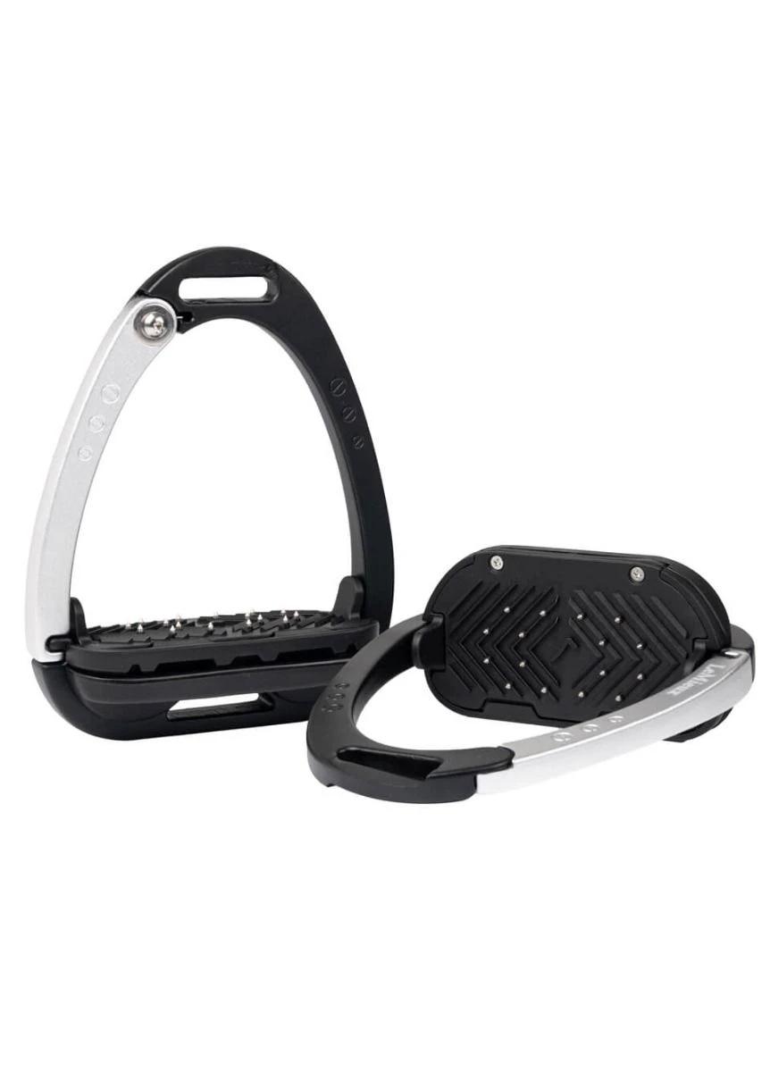 LeMieux Vector Balance Stirrups - Black/Aluminium - Image 3